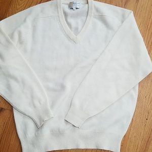 Men's Wool Glen Eagle knit sweater large